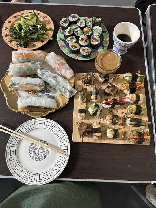 Sushi lunch